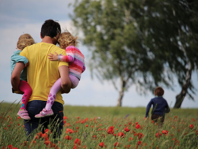 The family that trains together …