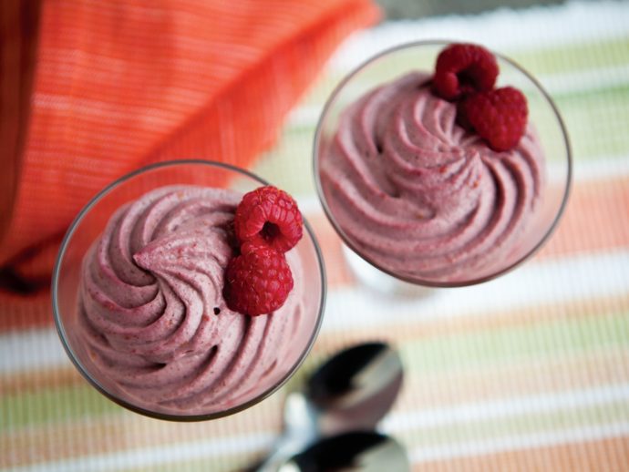 Raspberry Avocado Mousse