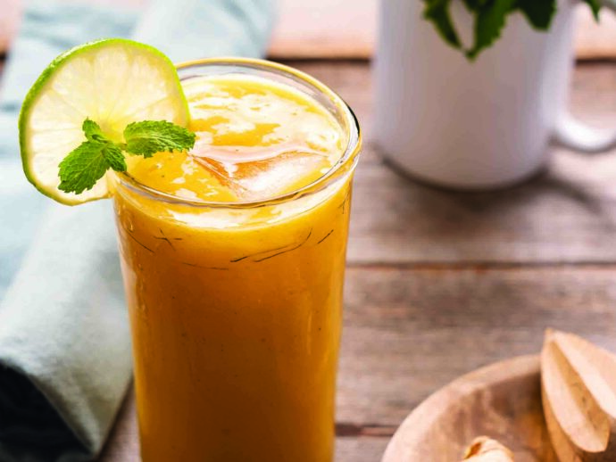 Cantaloupe Ginger Cooler