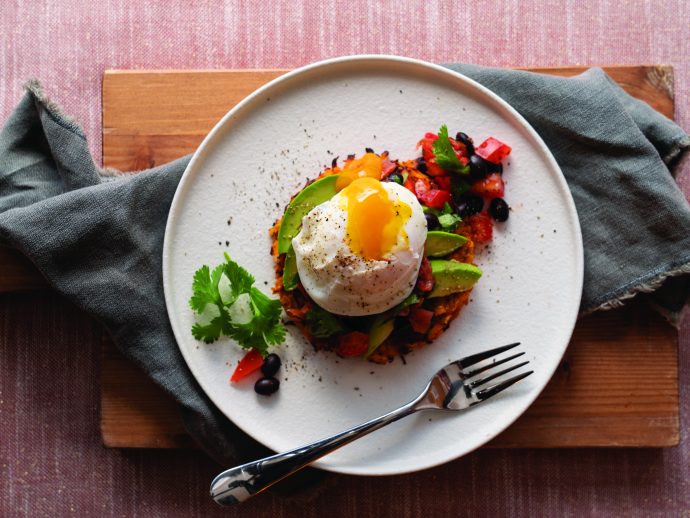 Sweet Potato Rosti Stack