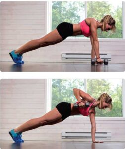 Plank Bent-Over Row