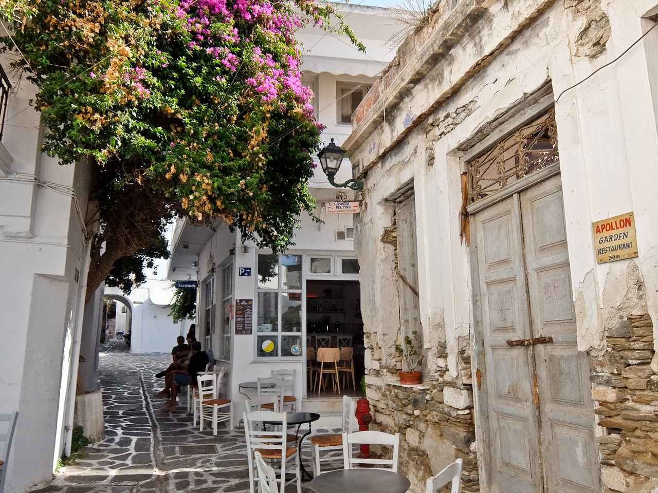 Parikia back street, Paros