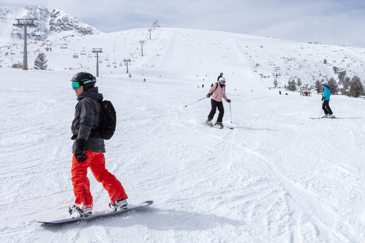 Bansko - wide open ski slopes