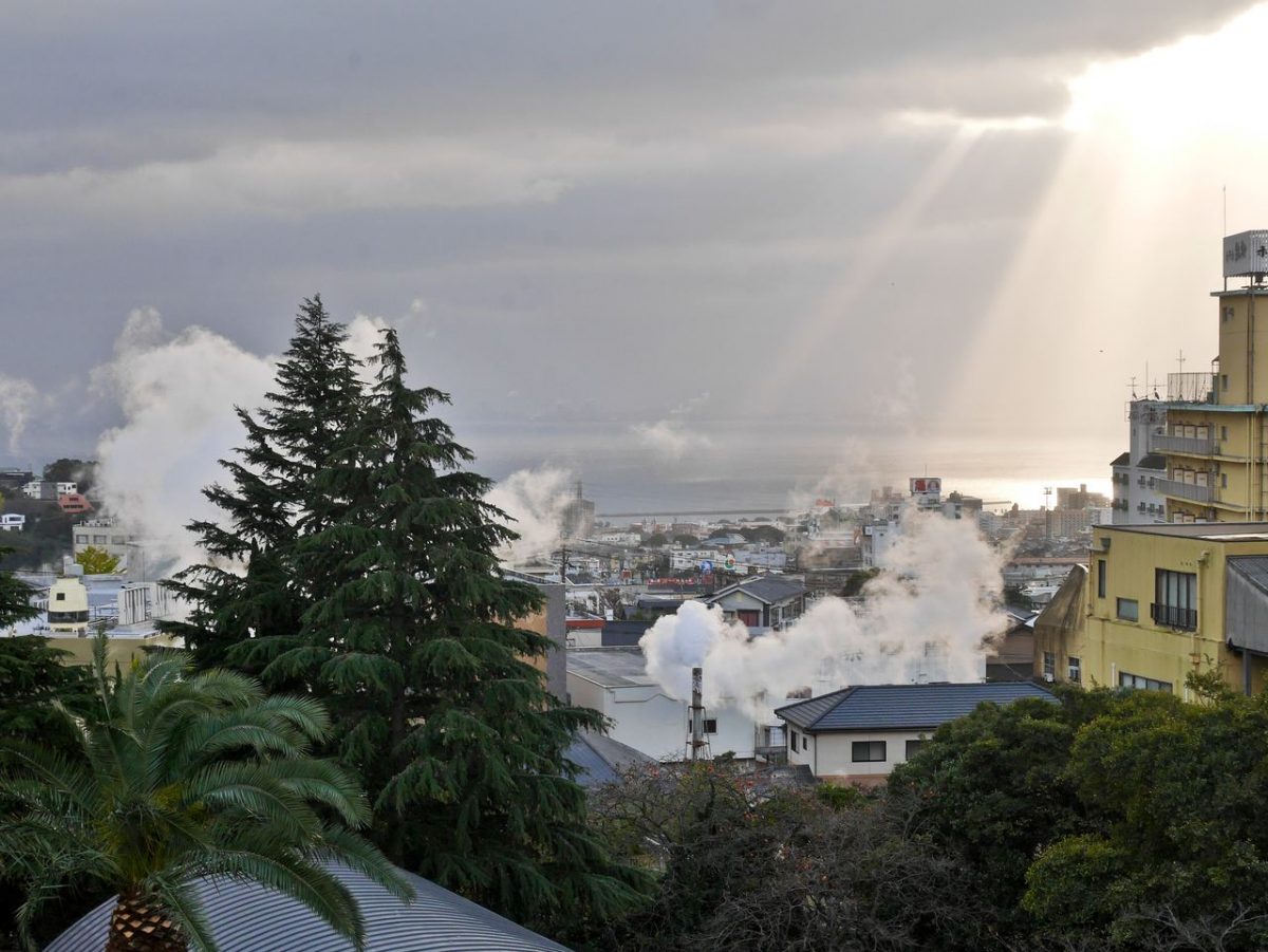 Beppu and Sea