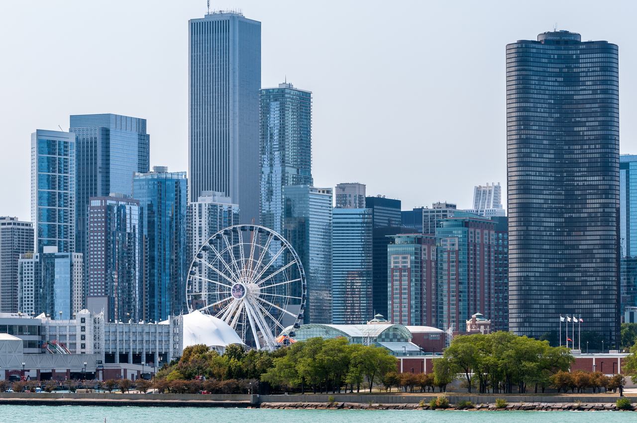 The view from Navy Pier