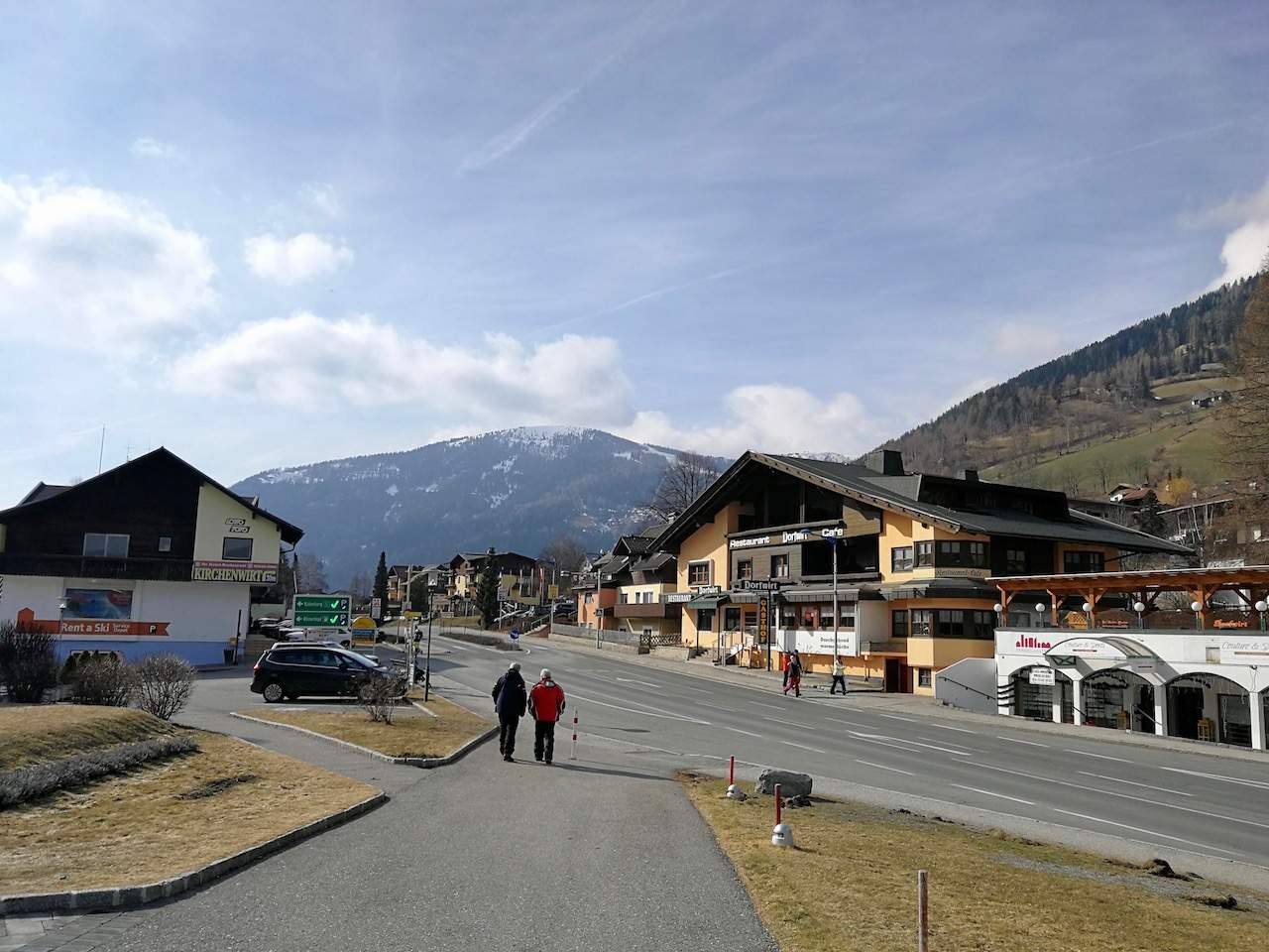 The alpine resort of Bad Kleinkirchheim