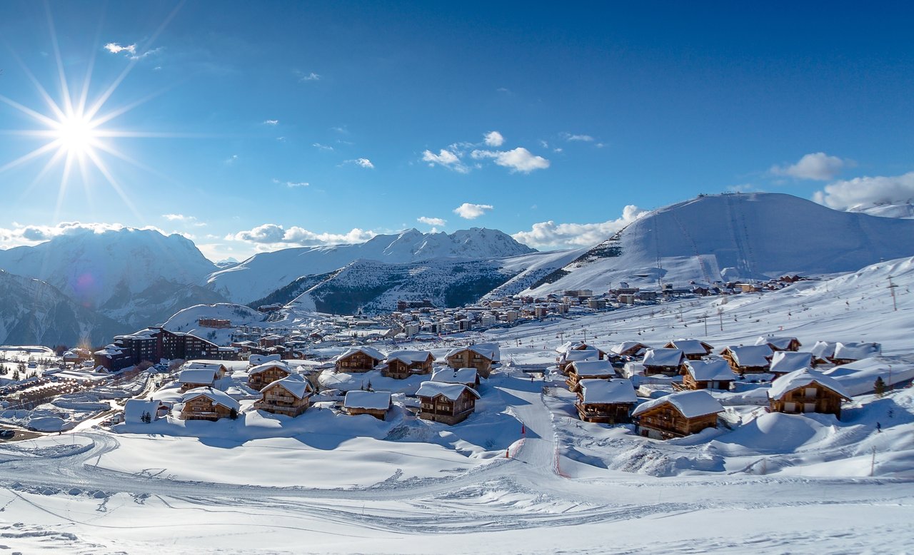 Chalet scene