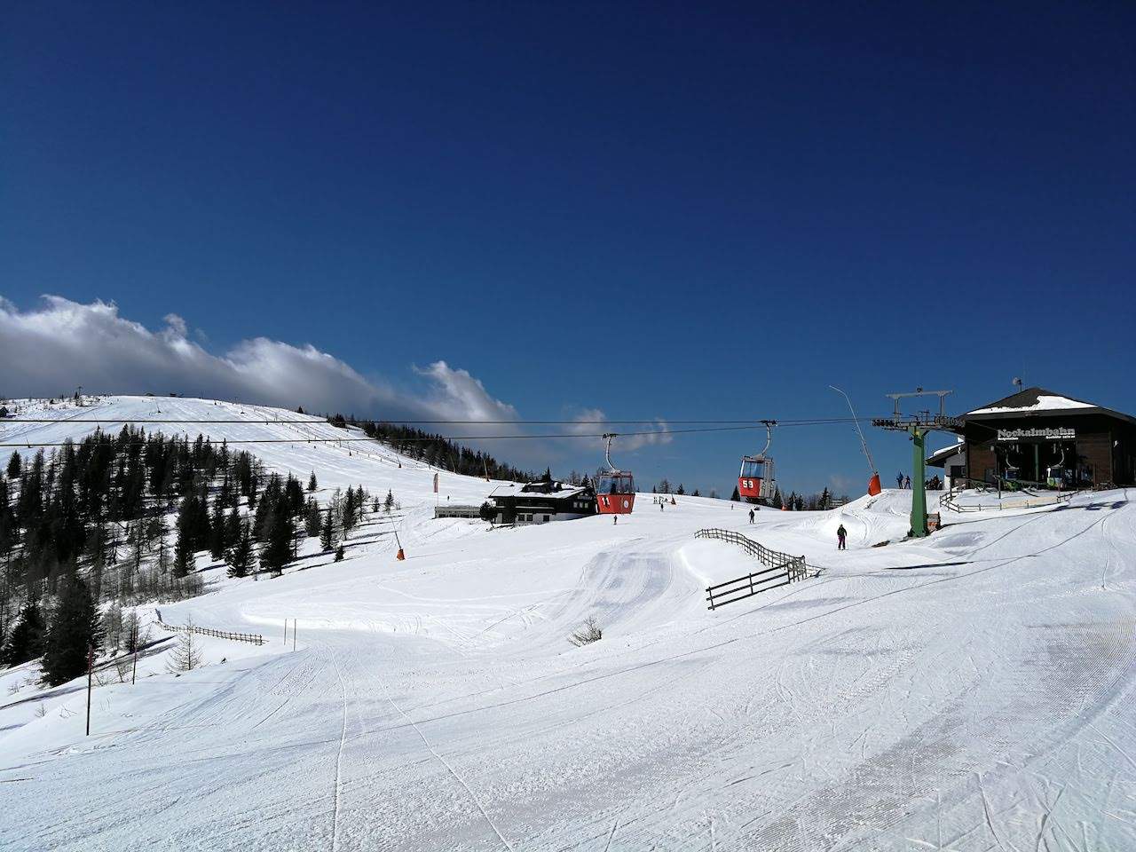 Empty slopes at St. Oswald