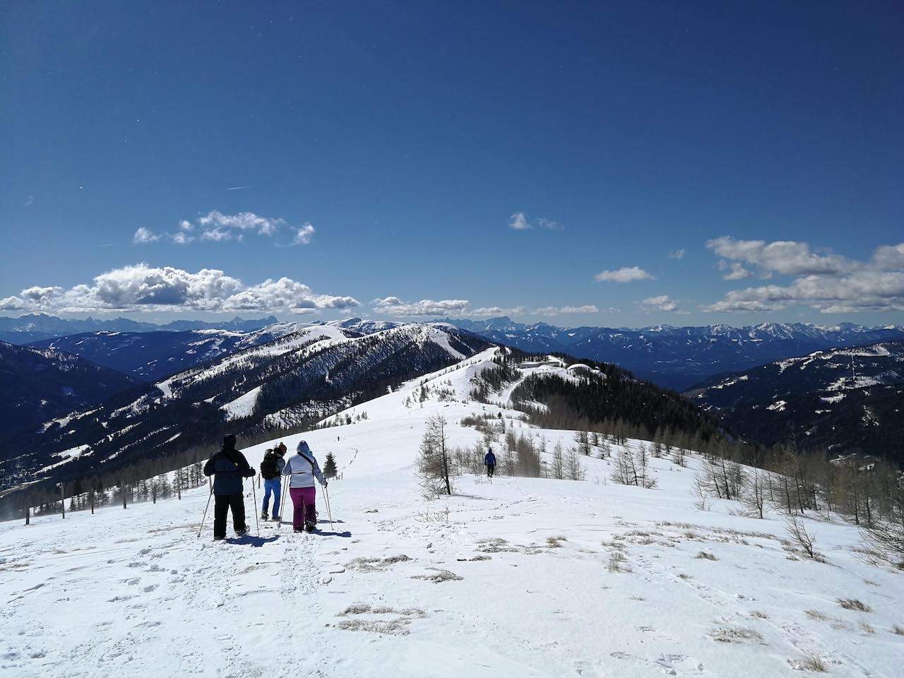 Snowshoeing at Bad Kleinkirchheim 