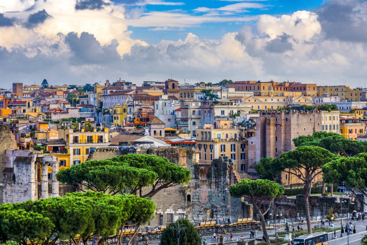 Rome roof tops