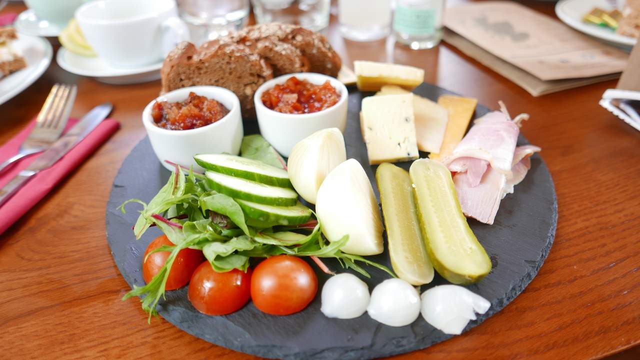 Ploughman\'s lunch Braemar Highland Games Centre 