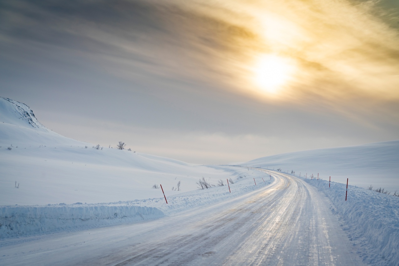 Icy roads