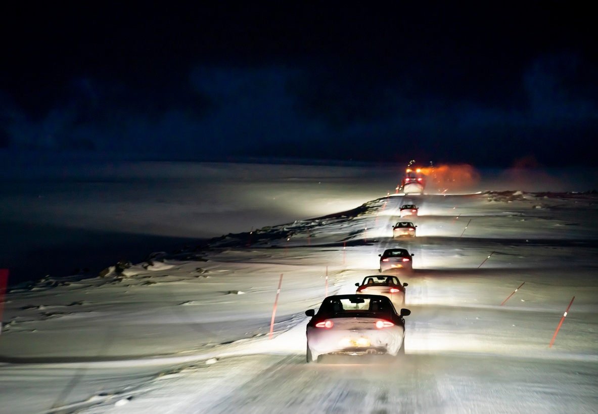 Driving at night c David Smith