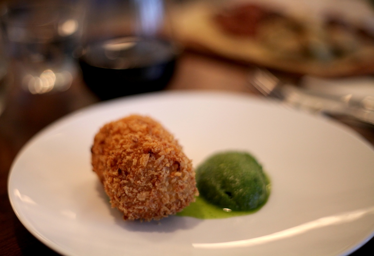 Rabbit croquette